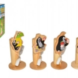 Fa fogkefe tartó Kisvakond virággal