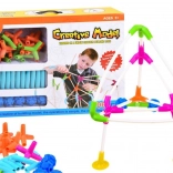 Kreatív építőkészlet 4M Sticks gyermekeknek