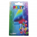 Szivárványos 4-es számú partigyertya