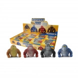Antistressz gyűrögethető gorilla figura