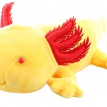 Sárga plüss axolotl 30 cm, környezetbarát