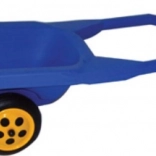 Vörös homokozó talicska