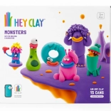 Hey Clay Monsters – gyurmahabszett gyerekeknek