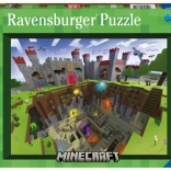 Ravensburger puzzle Minecraft Cutaway 300 darab