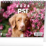 Asztali naptár Kutyák nevekkel 2026