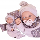 Realisztikus Antonio Juan baba puha testtel 27 cm