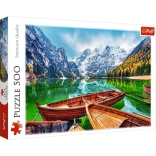 Puzzle 500 darab – Lago di Braies, Olaszország TREFL