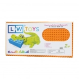 Narancssárga építő alap JUNIOR 16x32 pont