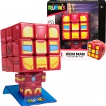 Rubik-kocka 3x3 CUBERS MARVEL Vasember állvánnyal