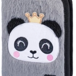 BAAGL Panda egyszintes iskolai tolltartó