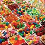 Édességek Puzzle 1000 darabos