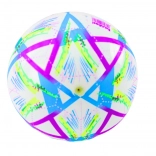 Gumilabda, lila, feltűnő mintákkal, 24 cm