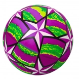 Lila gumilabda világító csillagokkal 24 cm