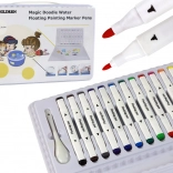 12 db színes vízbázisú filc készlet