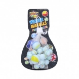 Üveggolyók Márvány