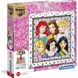 CLEMENTONI Puzzle Frame Me Up Disney hercegnők 60 darab