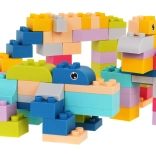 Puha Kocka Készlet Gyerekeknek 126 db