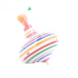 Színes bádog pörgettyű, 13,5 cm