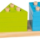 GOKI fa szín- és formaválogató kirakó