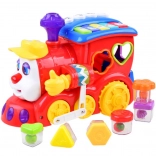 Interaktív Vonat Formafelismeréssel és Hangokkal