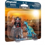 Playmobil Duo Pack: velociraptor vadászat