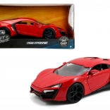 Autómodell Fast & Furious Lykan Hypersport 1/24