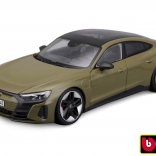 Fém autómodell 1:18 Bburago Audi RS e-tron GT 2022 Tactical Green