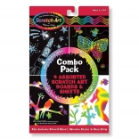 4 az 1-ben kaparós képkészlet