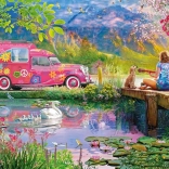 Schmidt puzzle Nyugalom a Földön 1000 darab