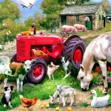 Puzzle a Farmán 1000 Darabbal