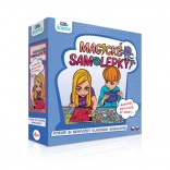 Varázslatos csillogó matricák gyerekeknek