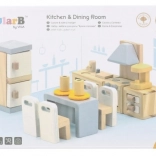 Fa babaház bútor készlet Konyha és étkező