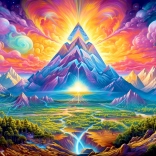 Puzzle Piramisok az Erdőkben 1000 Darabból