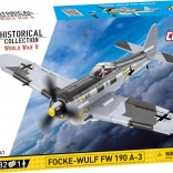 Építőkészlet Történelmi Kollekció WWII Focke-Wulf FW 190 A-3 382 darab