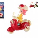 Baba robogón sisakkal különböző színekben