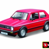 Bburago modellautó Volkswagen Golf MK1 GTI piros 1:24