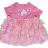 BABY born 43 cm babáknak virágos ruha