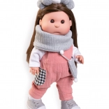 Iris - Képzeletbeli baba teljes vinyl testtel 38 cm