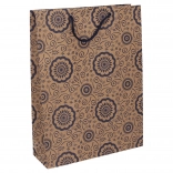 Ajándéktáska kraft L 27,5 × 36,5 × 9 cm