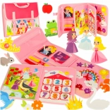 Rózsaszín Montessori érzékelési hátizsák