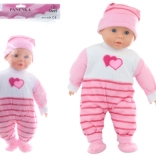 Hangot adó kislány baba 40 cm