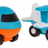 Push‑and‑go repülőgép‑szett gyerekeknek – 2 db