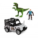 Auto Dino Park dinoszaurusszal, hang- és fényhatásokkal