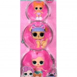 L.O.L. Surprise! 3 csomag  Baba, Állatka és Bébi
