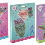 Gyémántfestés – kolibri szélcsengő GRAFIX