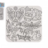 Kreatív készlet csillogó fóliás állatképekkel