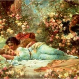 Rózsaszín Pavilon Puzzle 1000 darabos