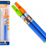 Gyerek fuvolák állatkákkal – kék készlet, 2 darab