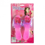 Gyerek műanyag cipők masnival