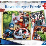Puzzle Ravensburger Marvel Avengers 3x49 db